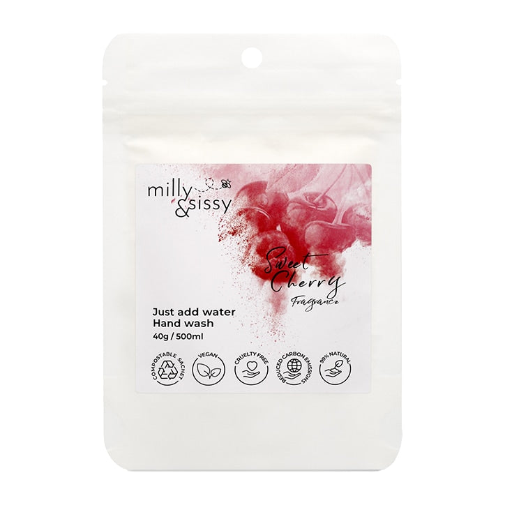 milly&sissy Zero Waste Sweet Cherry Hand Wash GOODS Holland&Barrett   