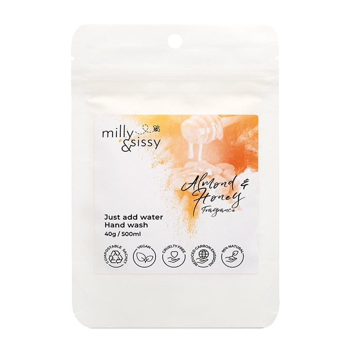 milly&sissy Zero Waste Almond & Honey Hand Wash