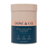 Dose & Co Dairy Collagen Creamer Caramel 340g GOODS Holland&Barrett   