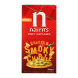 Nairn's Cheese & Smoky Chipotle Spicy Oatcakes 200g GOODS Holland&Barrett   