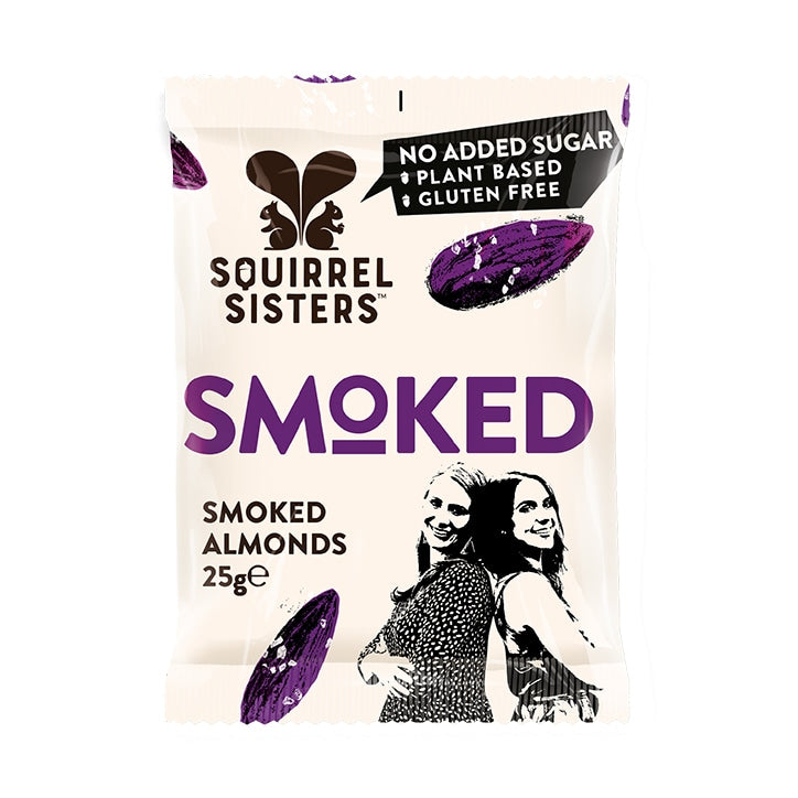 Squirrel Sisters Smoked Almonds 25g GOODS Holland&Barrett   