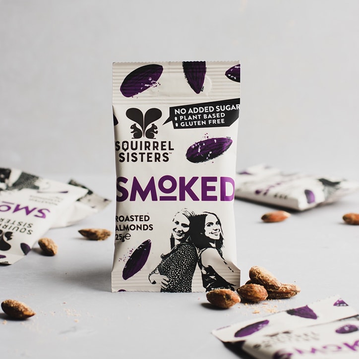 Squirrel Sisters Smoked Almonds 25g GOODS Holland&Barrett   