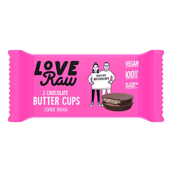 Love Raw Cookie Dough Butter Cups 34g GOODS Holland&Barrett   