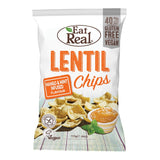 Eat Real Lentil Chips Mango Mint 113g Crisps & Chips Holland&Barrett   