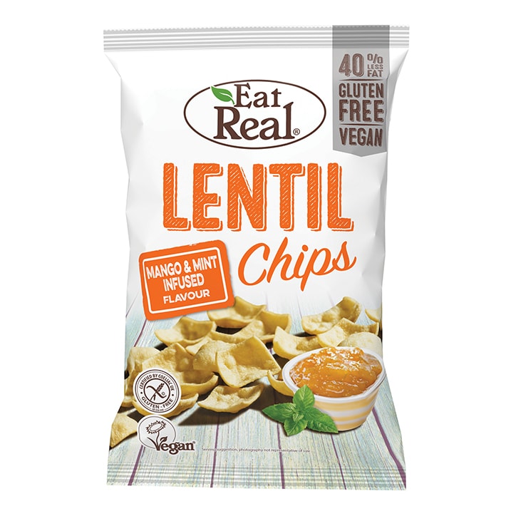 Eat Real Lentil Chips Mango Mint 113g