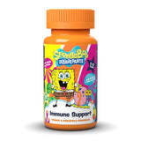 SpongeBob SquarePants Nickelodeon Immune Support Orange & Pineapple 60 Chewables Children's Health Vitamins Holland&Barrett   