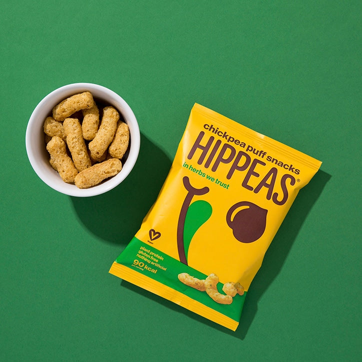 Hippeas In Herbs we Trust Chickpea Puff Snacks 22g Crisps & Chips Holland&Barrett   