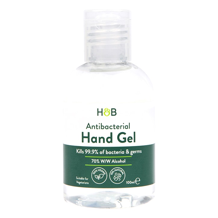 Holland & Barrett Antibacterial Hand Sanitiser 100ml Natural Hand & Nail Care Holland&Barrett   