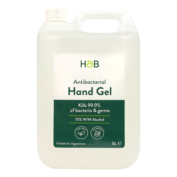 Holland & Barrett Antibacterial Hand Sanitiser 5L Natural Hand & Nail Care Holland&Barrett   