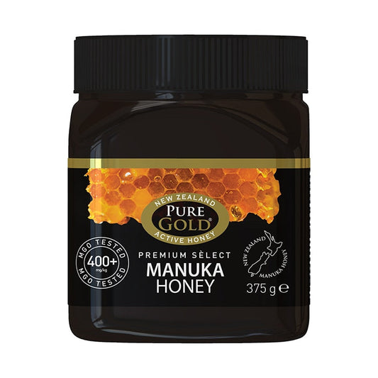 Pure Gold Premium Select Manuka Honey MGO 400 375g - McGrocer