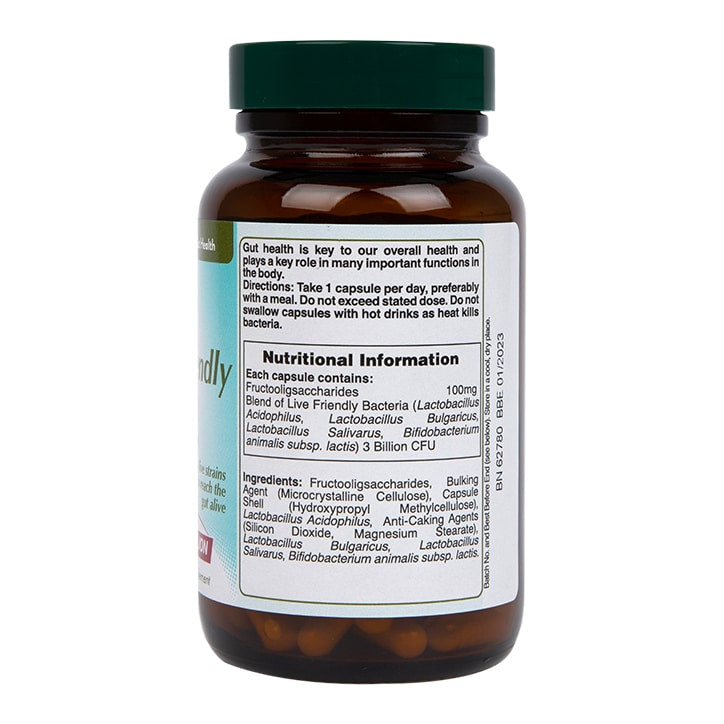 Holland & Barrett Live Friendly Bacteria with Acidophilus 120 Capsules GOODS Holland&Barrett   