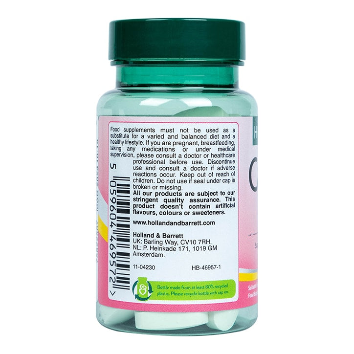 Holland & Barrett Calcium 600mg & Vitamin D 60 Tablets GOODS Holland&Barrett   