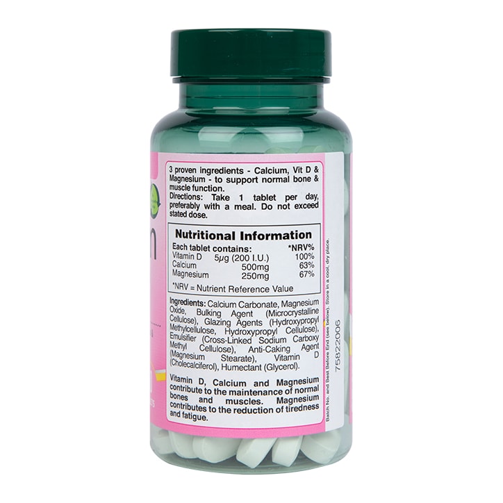 Holland & Barrett Calcium + Magnesium & Vitamin D 60 Tablets GOODS Holland&Barrett   