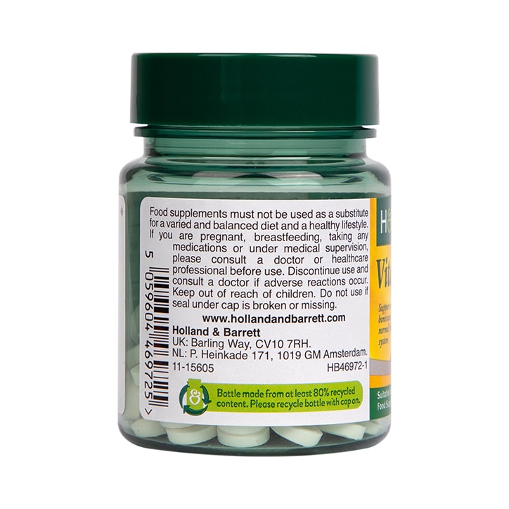 Holland & Barrett Vitamin D3 1000 I.U 25ug 120 Tablets GOODS Holland&Barrett   