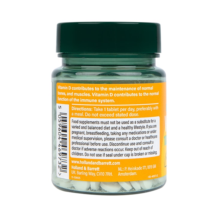 Holland & Barrett Vitamin D3 1000 I.U 25ug 240 Tablets GOODS Holland&Barrett   