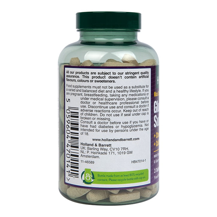 Holland & Barrett Max Strength Glucosamine & Chondroitin 180 Caplets