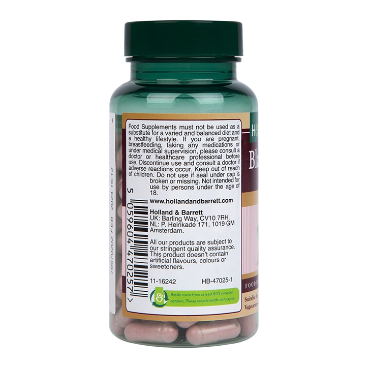 Holland & Barrett Black Cherry Extract 1500mg 120 Capsules GOODS Holland&Barrett   