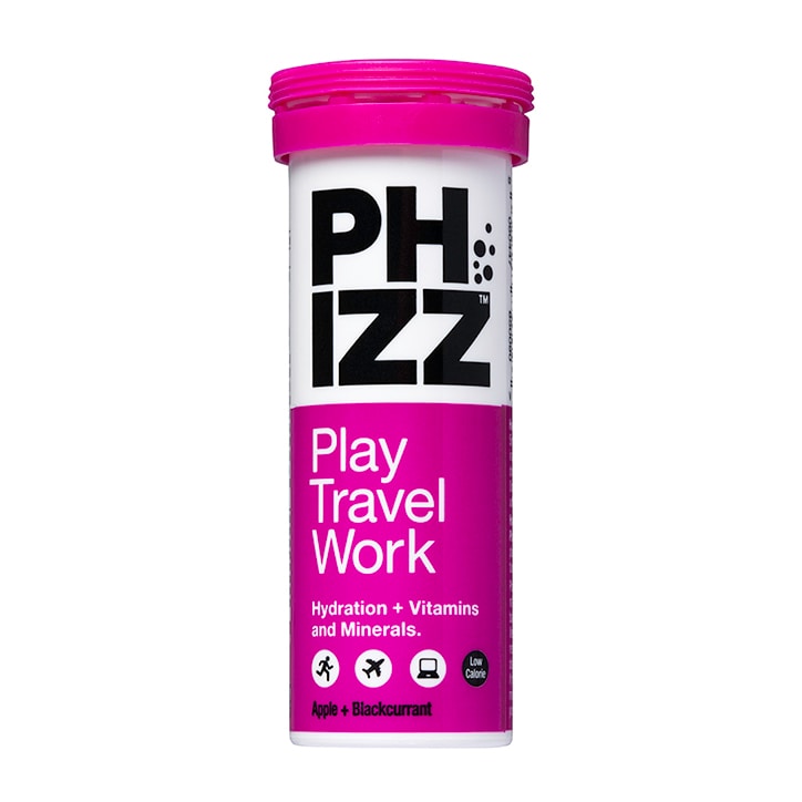 Phizz Apple & Blackcurrant Multivitamin & Hydration Effervescent 10 Tablets