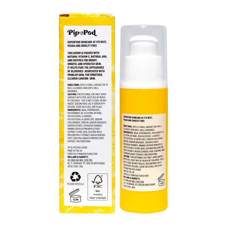 Pip & Pod Honeydew Melon & Pineapple Serum 30ml