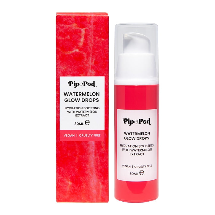 Pip & Pod Watermelon Glow Drops 30ml Face Oil & Serum Holland&Barrett   