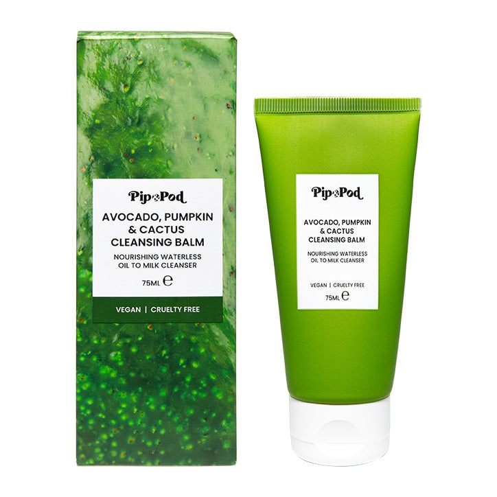 Pip & Pod Avocado, Pumpkin & Cactus Cleansing Balm 75ml