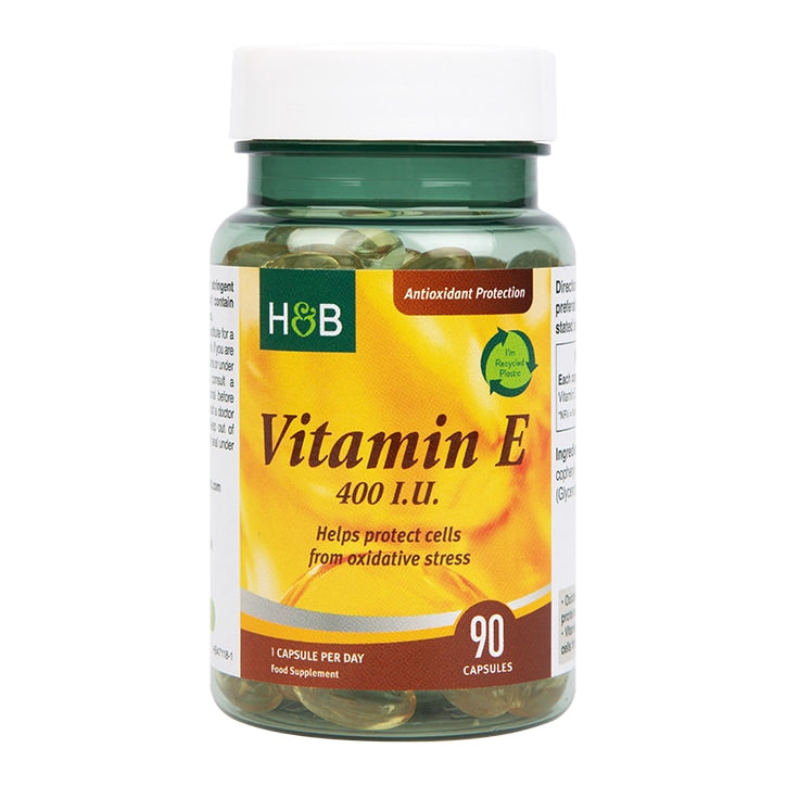 Holland & Barrett Vitamin E 400iu 90 Capsules GOODS Holland&Barrett   