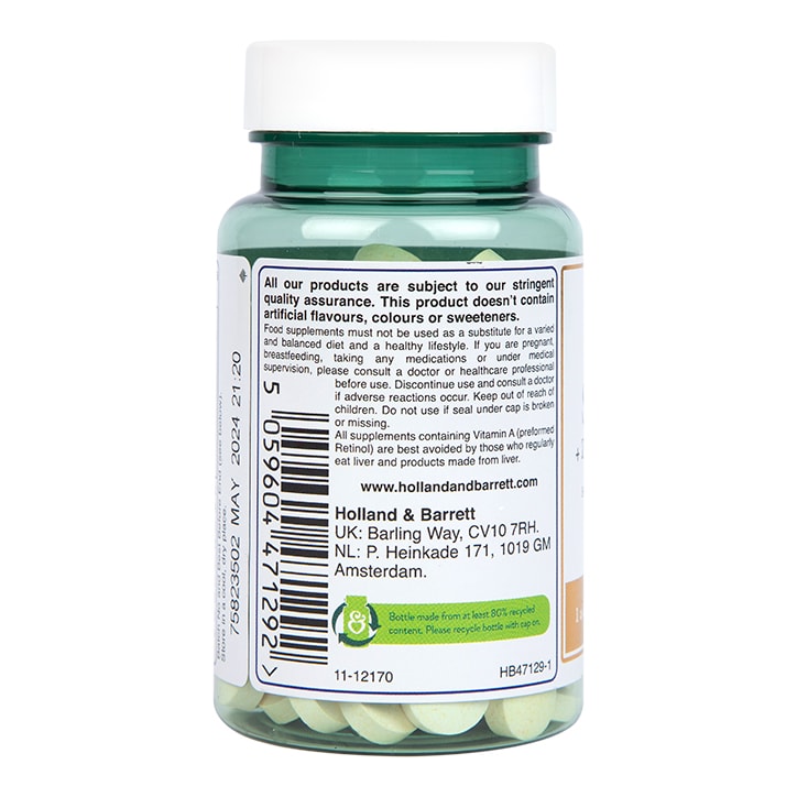 Holland & Barrett Selenium + Zinc & Vits A, C & E 120 Tablets GOODS Holland&Barrett   