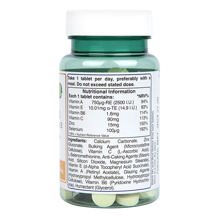 Holland & Barrett Selenium + Zinc & Vits A, C & E 120 Tablets GOODS Holland&Barrett   