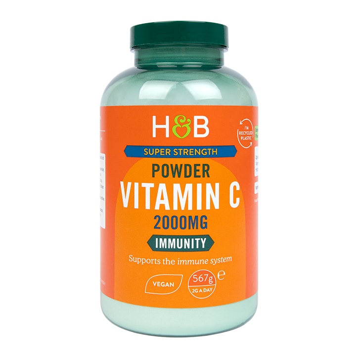 Holland & Barrett Vitamin C 2000mg 567g Powder Vitamin C Holland&Barrett   