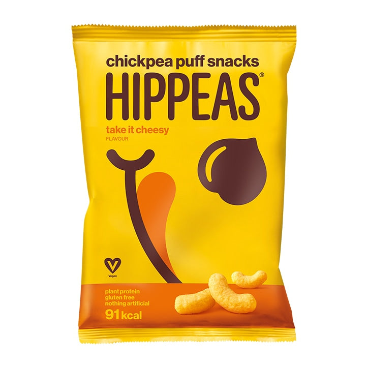 Hippeas Take it Cheesy Chickpea Puffs 78g GOODS Holland&Barrett   