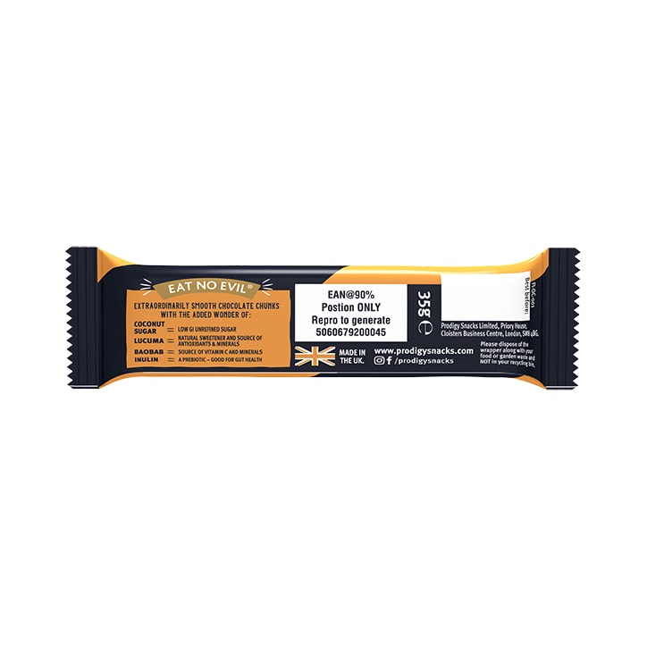 Prodigy Chunky Orange Chocolate Bar 35g