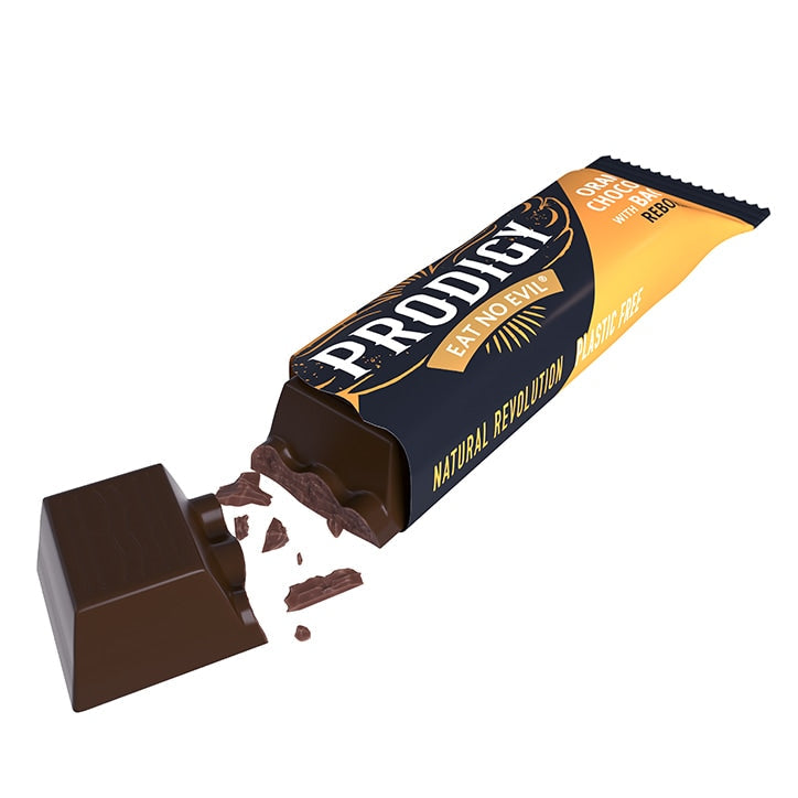 Prodigy Chunky Orange Chocolate Bar 35g GOODS Holland&Barrett   