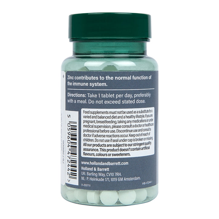 Holland & Barrett Zinc 15mg 240 Tablets GOODS Holland&Barrett   