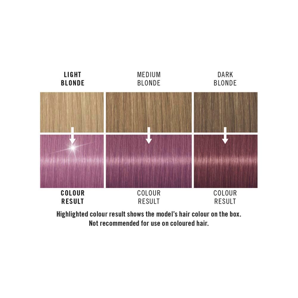 Schwarzkopf LIVE Lightener + Twist Mauve Kiss 105 Permanent Hair Dye