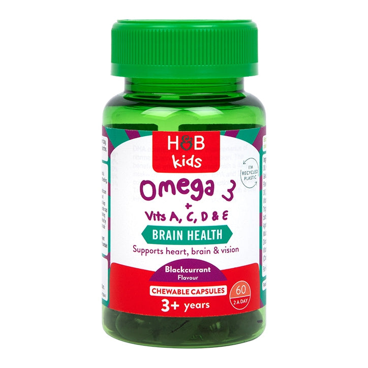 Holland and Barrett Kids Omega 3 60 Chewy Capsules