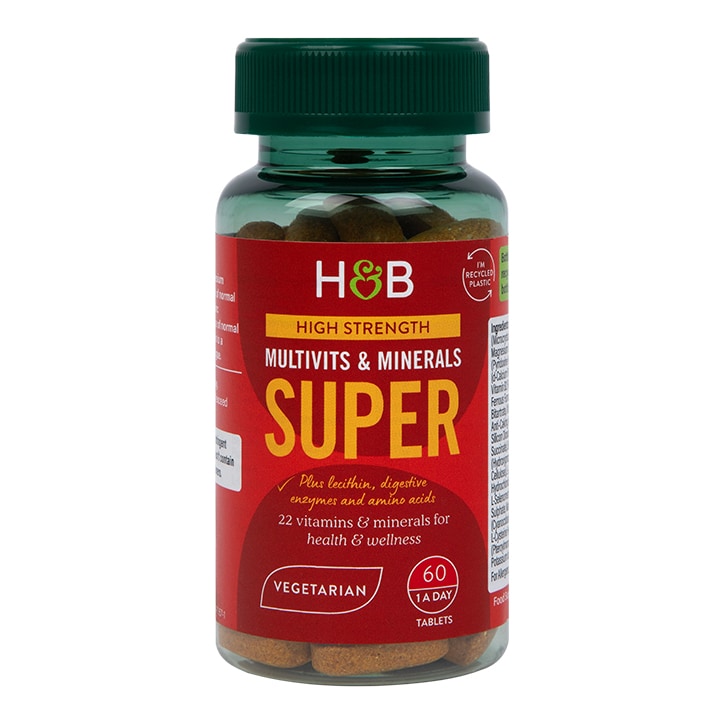 Holland & Barrett Super Multivitamins and Minerals 60 Tablets GOODS Holland&Barrett   