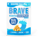 BRAVE Roasted Chickpeas Sea Salt 115g GOODS Holland&Barrett   