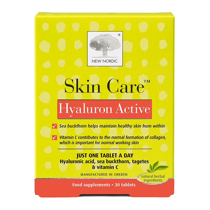 New Nordic Skin Care Hyaluron Active 30 Tablets GOODS Holland&Barrett   