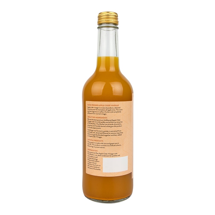 Holland & Barrett Apple Cider Vinegar with Turmeric & Ginger 500ml