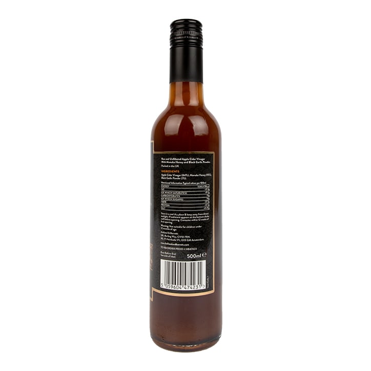 Holland & Barrett Apple Cider Vinegar with Manuka Honey & Black Garlic 500ml GOODS Holland&Barrett   