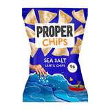 Properchips Sea Salt Lentil Chips 20g Crisps & Chips Holland&Barrett   