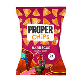 Properchips Barbecue Lentil Chips Sharing Bag 85g Crisps & Chips Holland&Barrett   