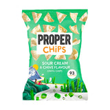 Properchips Sour Cream & Chive Lentil Chips 85g Crisps & Chips Holland&Barrett   