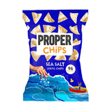 Properchips Sea Salt Lentil Chips Sharing Bag 85g Crisps & Chips Holland&Barrett   