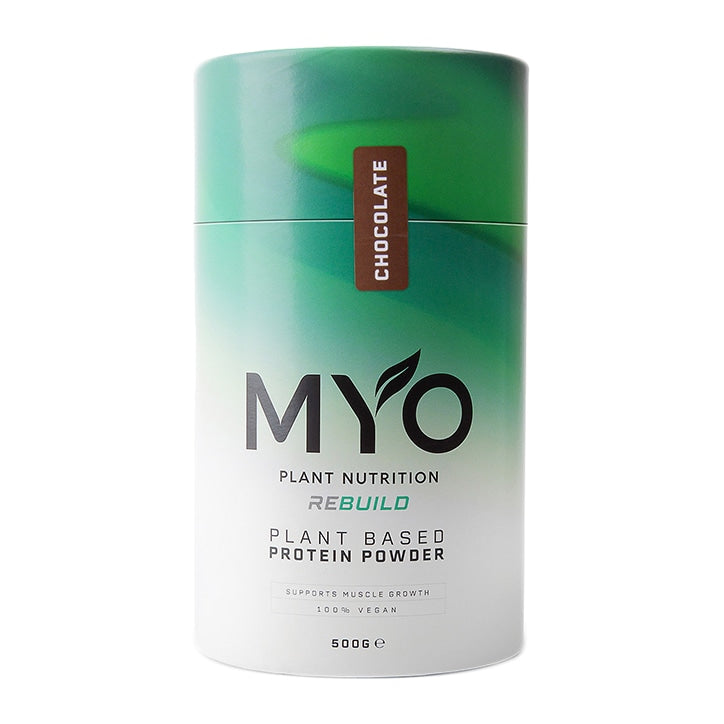 MYO Plant Nutrition Vegan Protein Supplement Chocolate 500g Vegan Protein Holland&Barrett   