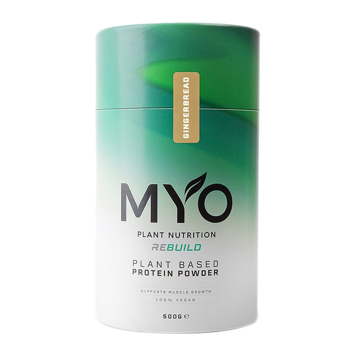 MYO Plant Nutrition Vegan Protein Supplement Gingerbread 500g Vegan Protein Holland&Barrett   