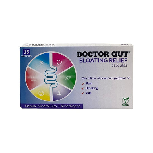 Doctor Gut Bloating Relief 15 Capsules Digestive Health Tablets & Supplements Holland&Barrett 15 Capsules  
