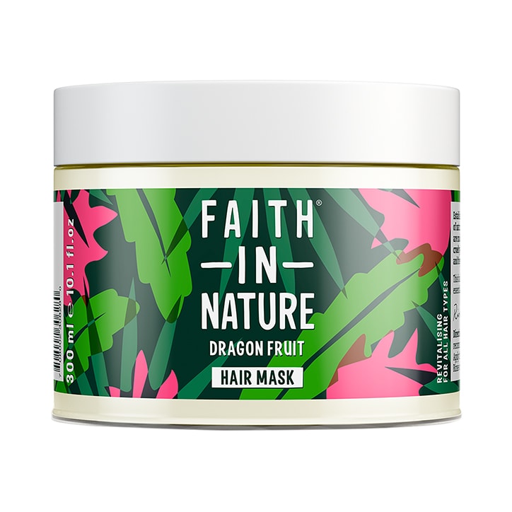 Faith in Nature Dragon Fruit Hair Mask 300ml Natural Hair Masks Holland&Barrett   