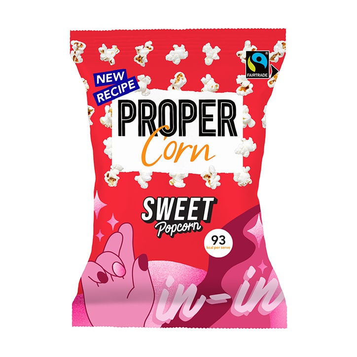 Propercorn Sweet Sharing Bag 90g Vegan Food Holland&Barrett   