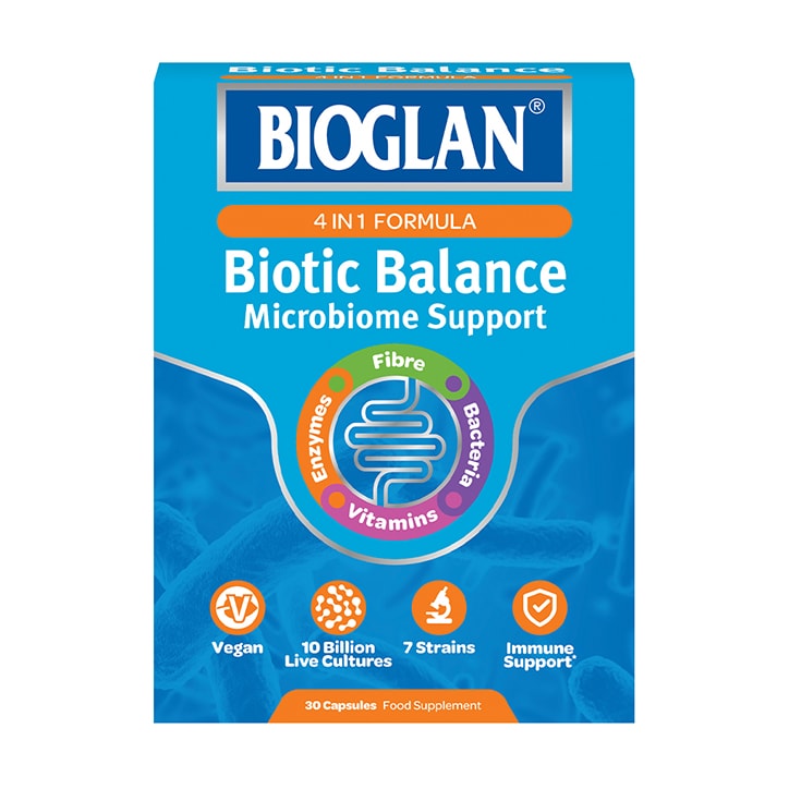 Bioglan Biotic Balance Microbiome Support 30 Capsules GOODS Holland&Barrett   